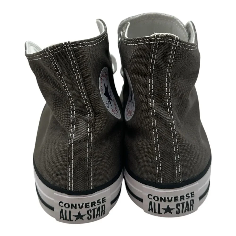 Converse Chuck Taylor All Star Hi Top Canvas Sneakers Men's Size 9 Charcoal Gray - Picture 8 of 10